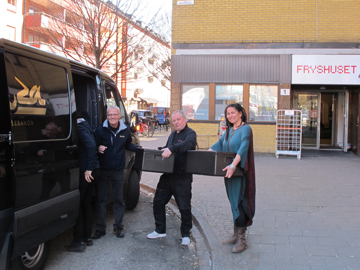 Nu kan Stadsmissionen och Fryshuset i Malmö dela ut över 1 500 luncher i april