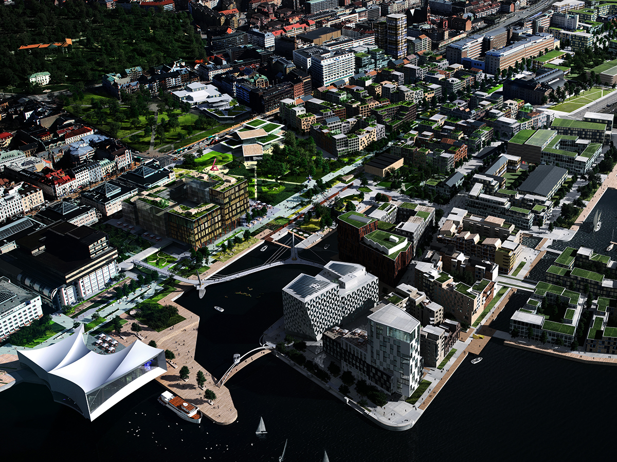 ​Ny utredning visar möjligheter till flera tusen nya bostäder och arbetsplatser vid Helsingborg C
