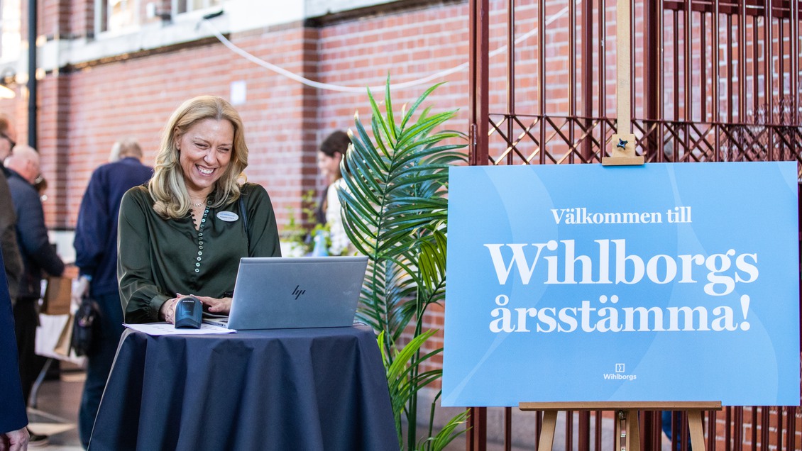 Wihlborgs årstämma 2025 hölls i Slagthuset i Malmö