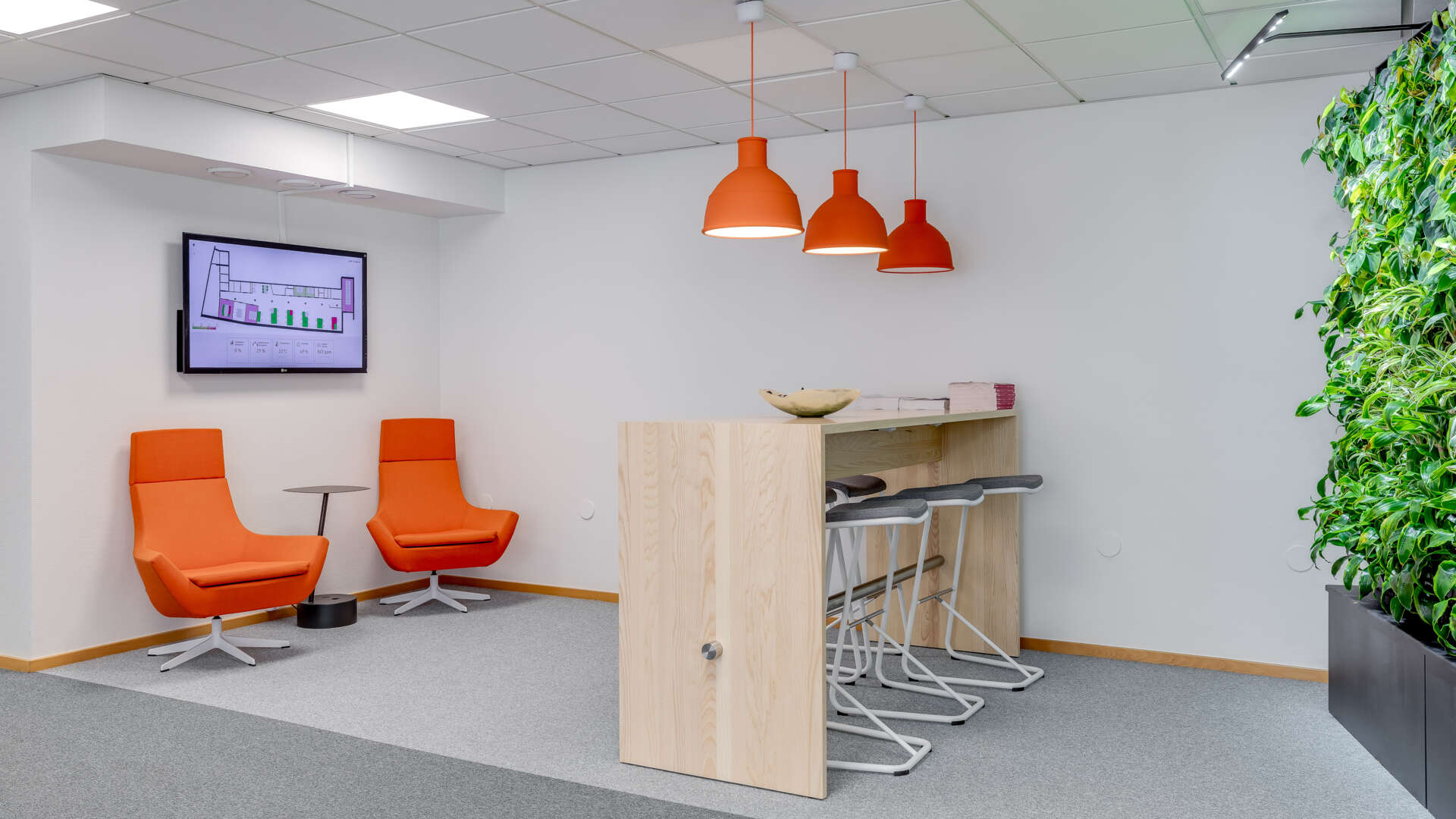 Kontor med flexibel planlösning i ljusa lokaler